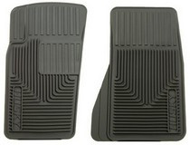 1997-2001 Jeep Cherokee, 1997-2004 Chevrolet Corvette, 1999-2004 Jeep Grand Cherokee, 2002-2006 Jeep Liberty, 2007-2011 Jeep Wrangler Husky Heavy Duty Flexible Front Floor Mats – Grey