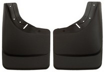 1992-1999 Chevrolet Suburban, 1994-1999 Chevrolet Tahoe, 1999-2000 Chevrolet Silverado, 1999-2000 GMC Sierra Husky Custom Molded Front Mud Guards – Black (Fleet Side, Step Side Models)