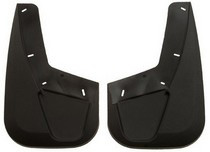 2002-2008 Chevrolet Trailblazer Husky Custom Molded Front Mud Guards – Black