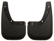 2007-2010 Chevrolet Suburban, 2007-2010 GMC Yukon XL Husky Custom Molded Rear Mud Guards – Black