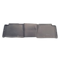 2004-2006 Chevrolet Silverado Crew Cab, 2004-2006 GMC Sierra Crew Cab Husky Classic Style 2nd Seat Floor Liners – Grey 