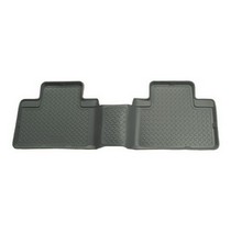 2004 1/2-2008 F150 Super Cab New Body Style, With Plastic Jack Box, has trim for audiophile stereo system) Husky Classic Style 2nd Seat Floor Liners – Grey (With Plastic Jack Box)