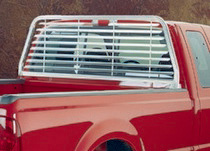 2004-2010 F150 Reg/Super Cab/Super Crew Cab Sunshade (welded) No-Drill Mount Husky Aluminum SunShade and Headache Rack