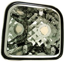 06-09 Hummer H3 In Pro Car Wear Park Signals Front - Platinum Smoke