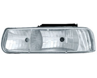 00-05 Chevrolet Suburban, 00-05 Chevrolet Tahoe, 99-02 Chevrolet Silverado In Pro Car Wear Head Lights - Crystal Diamond Cut