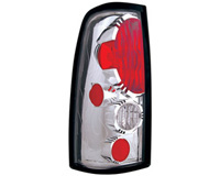 03-06 Chevrolet Silverado Fleetside In Pro Car Wear Tail Lights - Crystal Clear