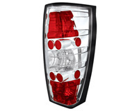 02-06 Cadillac Escalade EXT In Pro Car Wear Tail Lights - Crystal Clear