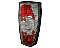 02-06 Cadillac Escalade EXT In Pro Car Wear Tail Lights - Platinum Smoke