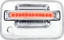 04-08 Ford F150/F250 LD In Pro Car Wear Door Handle - Red LED, Clear Lens, LED