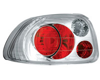 93-97 Honda Del Sol In Pro Car Wear Taillights - Crystal Clear