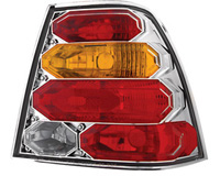 99-05 Volkswagen Jetta In Pro Car Wear Taillights - Crystal Clear w/ Amber Lens