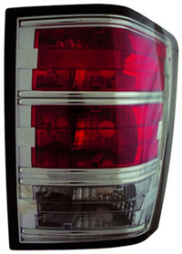 05-06 Jeep Grand Cherokee In Pro Car Wear Tail Lights - Platinum Smoke