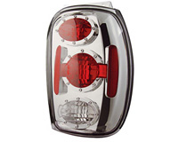 98-01 Ford Explorer, 98-01 Mercury Mountaineer In Pro Car Wear Tail Lights - Crystal Clear