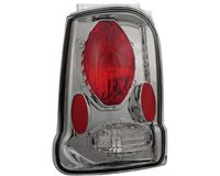 01-03 Ford Explorer Sport 2DR In Pro Car Wear Tail Lights - Platinum Smoke