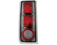 03-05 Hummer H2 In Pro Car Wear Tail Lights - L.E.D. (Platinum Smoke)