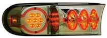 07-09 Toyota FJ Cruiser In Pro Car Wear Park Signals Front, LED - Platinum Smoke