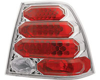 99-04 Volkswagen Jetta In Pro Car Wear Tail Lights - Crystal Clear