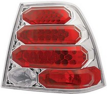 99-05 Volkswagen Jetta In Pro Car Wear Tail Lamps, LED - Set - Platinum Smoke