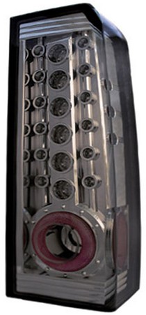 06-09 Hummer H3 In Pro Car Wear Tail Lamps, LED - Set - Ruby Red