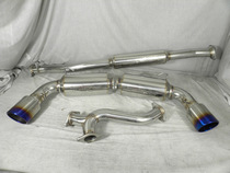 13-14 Scion FR-S 4 Cyl. 2.0, 13-14 Subaru BRZ 4 Cyl 2.0L Injen Exhaust - Stainless Steel, Titanium Rolled Tips