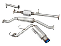 08-09 Lancer 2.0L 4 Cyl.;;09 Lancer 2.4L Injen 60mm Cat-Back System w/ 4 Burnt & Rolled Titanium Tip