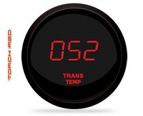 All Vehicles (Universal) Intellitronix LED Digital Transmission Temperature - Red