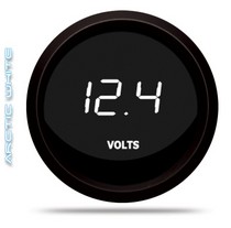 All Vehicles (Universal) Intellitronix LED Digital Voltmeter - White