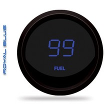 All Vehicles (Universal) Intellitronix LED Digital Fuel Gauge - Blue