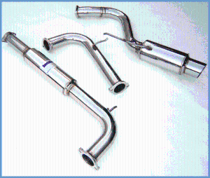 00-05 Mitsubishi Eclipse V6 Invidia N1 Cat-Back (Pipe Size: 2.756