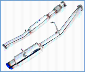 02-07 Subaru WRX/STI Invidia N1 Single Layer Titanium Tip Cat-Back (Pipe Size: 2.992