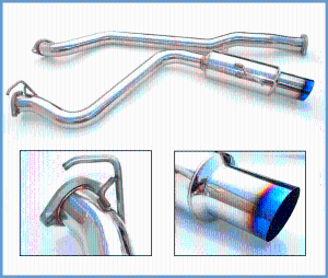 08-14 Subaru WRX 4DR Invidia N1 Racing Single Layered Titanium Tip Cat-Back (Pipe Size: 2.992