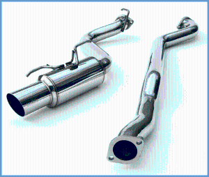 08-14 Subaru WRX 5DR Invidia N1 Racing Titanium Tip Cat-Back  (Pipe Size: 2.992