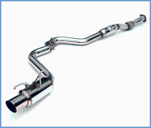 08-14 Subaru WRX 5DR Invidia N1 Stainless Steel Tip Cat-Back (Pipe Size: 2.992