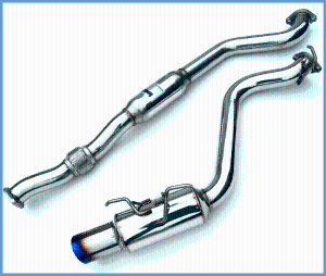 08-14 Subaru WRX 5DR Invidia N1 Titanium Tip Cat-Back (Pipe Size: 2.992