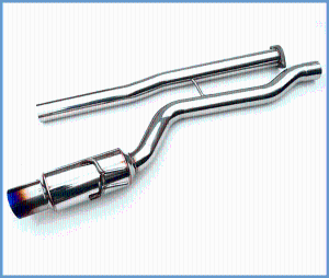 08-UP Mitsubishi EVO X Invidia N1 Racing Single Layer Titanium Tip Cat-Back (Pipe Size: 2.992