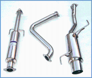 92-96 Honda Prelude BB1/BB4 Invidia N1 Cat-Back (Pipe Size: 2.362