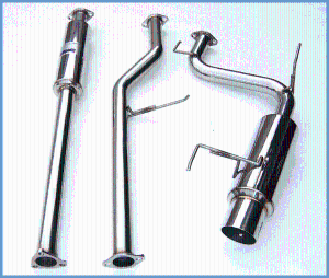 98-01 Honda Accord 4CYL.2DR/4DR Invidia N1 Cat-Back (Pipe Size: 2.362