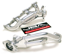 99-04 Mustang GT / Bullitt 4.6L (2V) JBA Silver Ceramic Coated Shorty Header