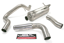 99-02 Excursion 5.4L / 6.8L JBA Single Side Swept Exit Exhaust System