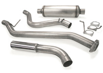 99-06 Sierra Extended Cab / Short Bed 4.3L / 4.8L / 5.3L, 99-06 Silverado Extended Cab / Short Bed 4.3L / 4.8L / 5.3L JBA Single Side Swept Exit Exhaust System