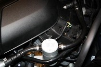 11-13 Mustang GT/Boss 302 JLT Oil Separator Driver Side - Black