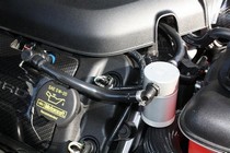 11-13 Mustang GT, 12-13 Mustang Boss 302 JLT Oil Separator Kit Passenger Side - Black