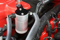 11-12 Mustang V6 JLT Oil Separator Passenger Side - Black
