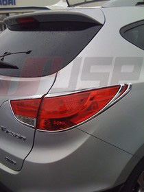 07-12 Hyundai Santa Fe JSP Tail Lamp Molding (Chrome )