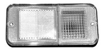 1968-1972 Chevrolet Pickup Truck, 1968-1972 GMC Pickup Truck KeyParts Front Side Marker Lamp (Amber, without Trim)