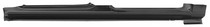 1999-2003 Ford Windstar Minivan KeyParts Full Front And Sliding Door Rocker Panel (Driver Side)