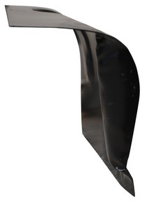 1952-1977 Volkswagen Beetle, 1971-1979 Volkswagen Super Beetle KeyParts Rear Wheelhouse Lower Splash Panel Section (Passenger Side)