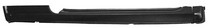 1985-1992 Volkswagen Golf (MK2), 1985-1992 Volkswagen Jetta (MK2) KeyParts Rocker Panel (Passenger Side)