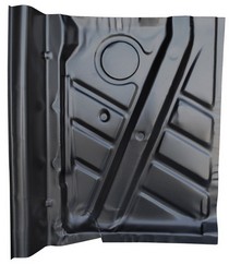 1985-1992 Volkswagen Golf (MK2), 1985-1992 Volkswagen Jetta (MK2) KeyParts Rear Floor Pan (Driver Side)