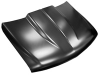 1999-2002 Chevy Silverado (fits 1999-2000 HD), 2000-2006 Chevy Suburvan, 2000-2006 Chevy Tahoe Key Parts Cowl Hood